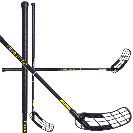 Salming Quest1 Tourlite SMU F27 Black/Yellow Florbalová hůl
