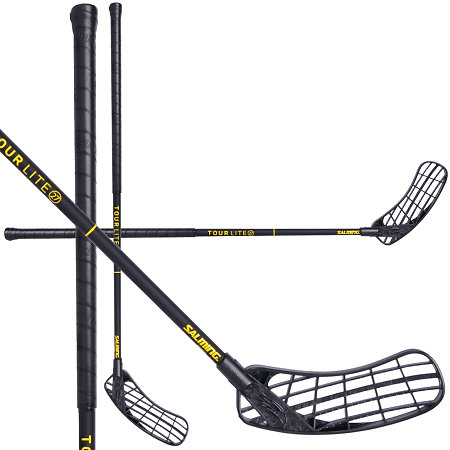 Salming Hawk Tourlite SMU F27 Black/Yellow Florbalová hůl