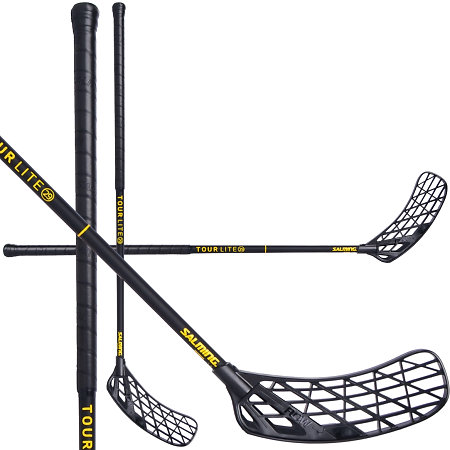 Salming Flow Tourlite SMU F29 Black/Yellow Florbalová hůl