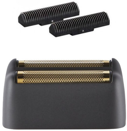 BaByliss PRO Complete Shaver Foil & Cutter 2 Heads FX3 Black Replacement Complete Head for Shaver FXX3SBE