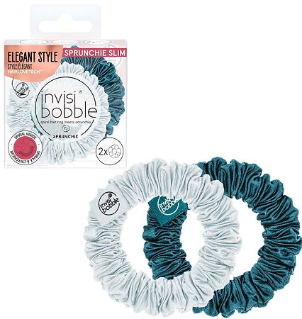Invisibobble Sprunchie Slim set of fabric hair elastics