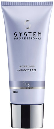 System Professional Luxe Blonde Hair Moisturizer Intensiv-Creme gegen Haarbruch für blondes Haar