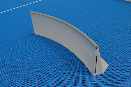 FLOORBEE Hangar - corner Floorball Bande - die Hälfte der Corder