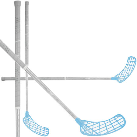 Zone floorball HARDER AIR SL 27 rainbow silver Floorball Schläger