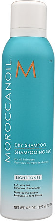 MoroccanOil Dry Shampoo Light Tones suchý šampon pro světlé vlasy