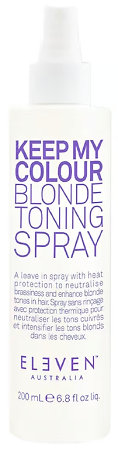 ELEVEN Australia Keep My Colour Blonde Toning Spray tónovací sprej s tepelnou ochranou pro blonďaté vlasy