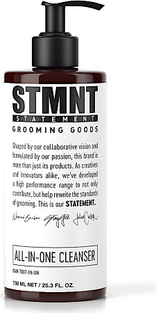 STMNT Grooming Goods All-In-One Cleanser Universal-Reinigungsshampoo für Haare, Körper und Bart