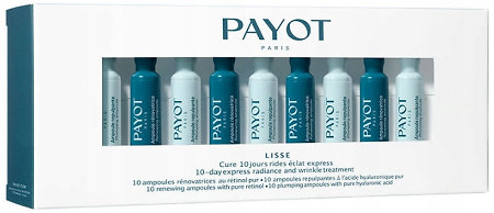 Payot 10-Days Expert Radiance And Wrinkle Treatment 10-day treatment with hyaluronic acid and retinol