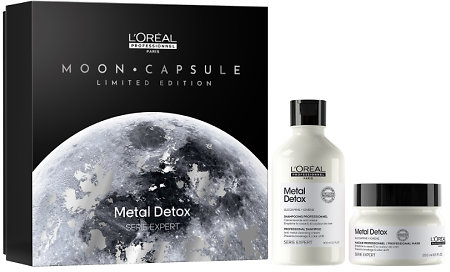 L'Oréal Professionnel Metal Detox Duo Gift Set dárkový set pro barvené a poškozené vlasy