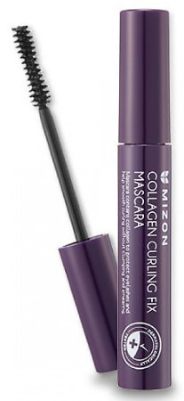 MIZON Collagen Curling Fix Mascara voděodolná řasenka pro prodloužení řas s kolagenem