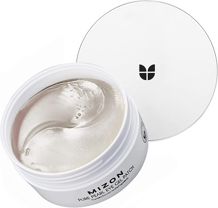 MIZON Pure Pearl Gel Eye Patch očná hydrogélová maska s bielou perlou a diamantovým púdrom