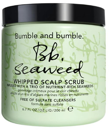 Bumble and bumble Seaweed Whipped Scalp Scrub Sanftes Kopfhautpeeling mit Meersalz und Algen