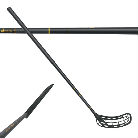 Fat Pipe CORE 26 LOW BALANCE JAB METALLIC BLACK Floorball schläger