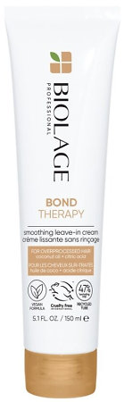 Biolage Bond Therapy Smoothing Leave-In Cream bezoplachová starostlivosť pre nadmerne poškodené vlasy