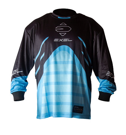 Exel G MAX GOALIE JERSEY NBLUE/BLACK Brankársky dres
