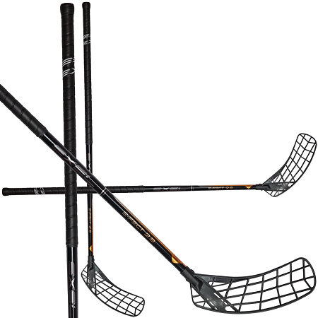 Exel E-FECT BLACK 2.9 OVAL Florbalová hůl