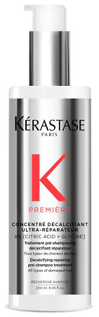 Kérastase Première Concentré Décalcifiant Ultra-Réparateur Hair Treatment predšampónová starostlivosť pre poškodené vlasy