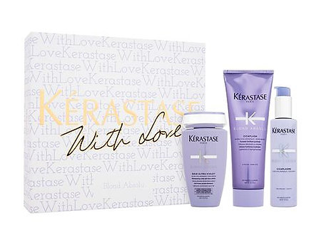 Kérastase Blond Absolu Gift Set package for blonde hair