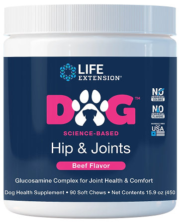 Life Extension DOG Hip & Joints Ergänzung für Hunde für die Gelenke
