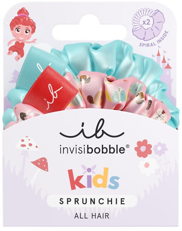 Invisibobble Kids Sprunchie Puppy Love hravé látkové gumičky pre zábavné účesy