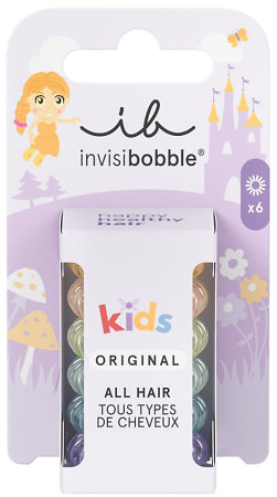 Invisibobble Kids Original Take Me to Candyland farebné gumičky pre zábavné a jemné účesy
