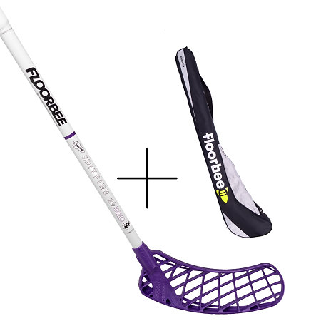 FLOORBEE SpitFire 29 Carbon PRO light + Stickbag Set floorball stick with bag