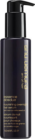 shu uemura Nourishing Overnight Hair Serum smoothing and nourishing night serum