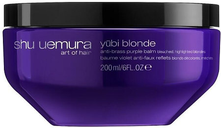 shu uemura Anti-Brass Purple Hair Mask purple mask for blonde hair