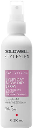 Goldwell StyleSign Heat Styling Everyday Blow-Dry Spray thermal protection when blow-drying or straightening hair