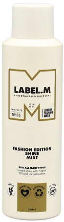 label.m Fashion Edition Shine Mist Haarglanz mit Arganöl und UV-Schutz