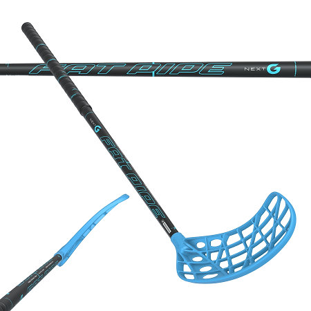 Fat Pipe NEXT-G 27 CTRL black/baby blue Florbalová hůl