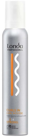 Londa Professional Curls In Curl Mousse Lockenschaum für starken Halt