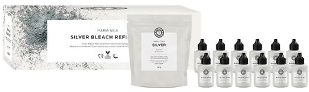 Maria Nila Balayage Bleach Refill + Silver Shots zosvetľujúci prášok + neutralizátor teplých tónov