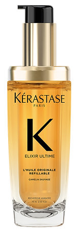 Kérastase Elixir Ultime Refillable Hydrating Hair Oil univerzální vlasový olej s kamélií