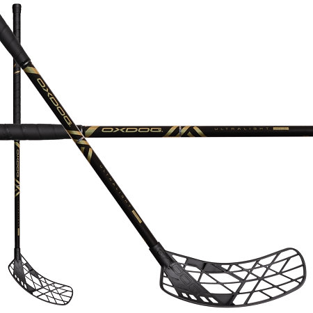 Oxdog ULTRALIGHT HES 31 BK SWEOVAL MB Florbalová hůl