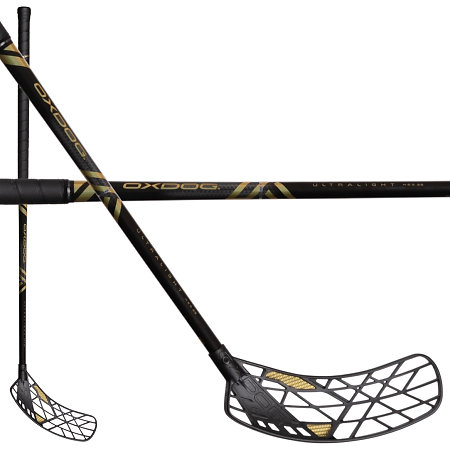 Oxdog ULTRALIGHT HES 29 BK OVAL MBC2 Florbalová hůl