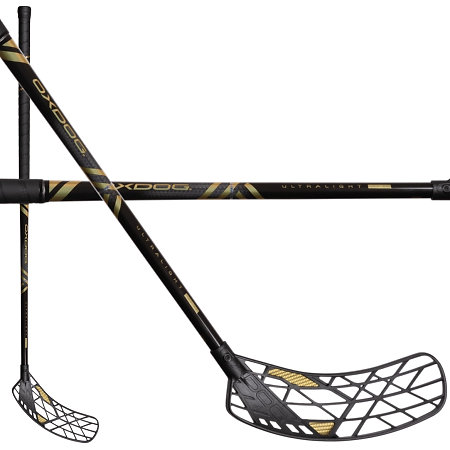 Oxdog ULTRALIGHT HES 27 BK ROUND MBC2 Florbalová hůl