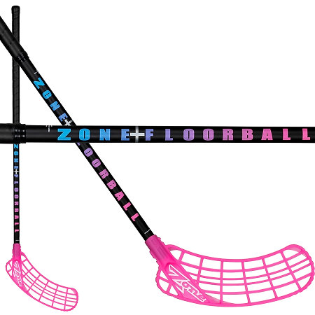 Zone floorball ZUPER AIR JR 35 black/prizm THIN Florbalová hůl