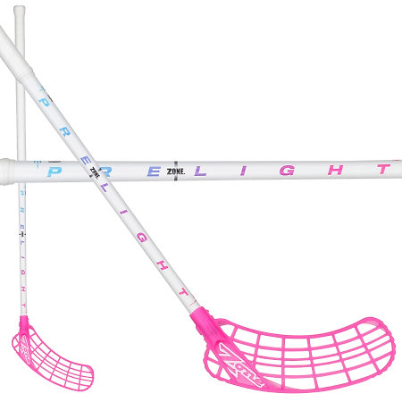 Zone floorball ZUPER PRELIGHT 29 white/prizm Florbalová hůl