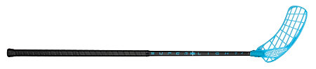Zone floorball HYPER AIR SUPERLIGHT 27 black/cyan Florbalová hůl