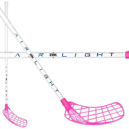 Zone floorball HYPER AIRLIGHT 27 white/prizm Florbalová hůl