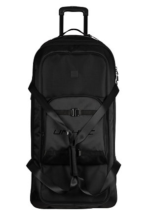 Unihoc Goalie bag DARK LINE large (with wheels) black (120L) Torwarttasche auf Rädern