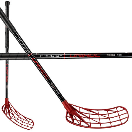 Unihoc UNILITE PRODIGY 36 black/red Florbalová hůl