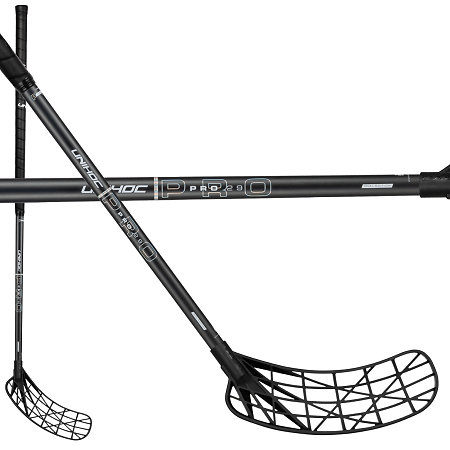 Unihoc EVOLITE PRO 29 black OVAL Florbalová hůl
