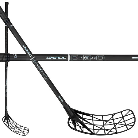 Unihoc EVOLITE PRO 26 black SLIM Florbalová hůl
