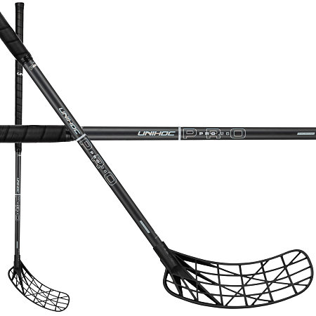 Unihoc EVOLITE PRO 26 black OVAL Florbalová hůl