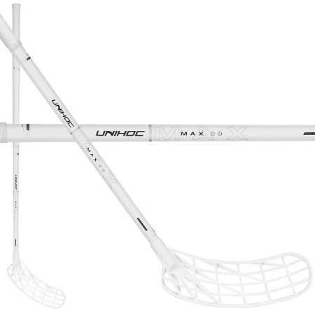 Unihoc UNILITE MAX TITAN 29 white OVAL Florbalová hůl