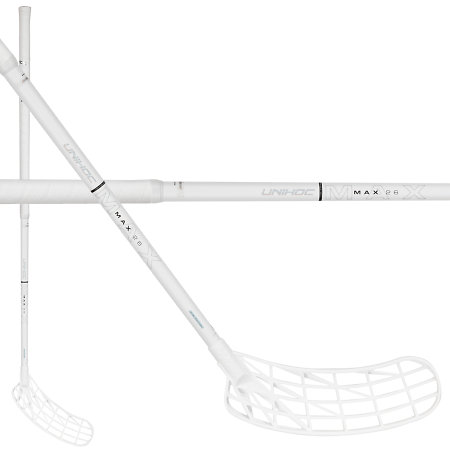 Unihoc UNILITE MAX TITAN 26 white OVAL Florbalová hůl