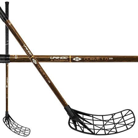 Unihoc EVOLITE CARBSKIN Curve 1.0º TITAN 29 Florbalová hůl
