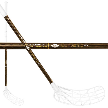Unihoc EVOLITE CARBSKIN Curve 1.0º TITAN 26 Florbalová hůl